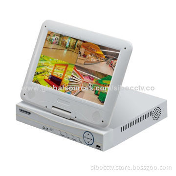 Hi3515C 10.1-inch LCD 4CH H.264 Network DVR